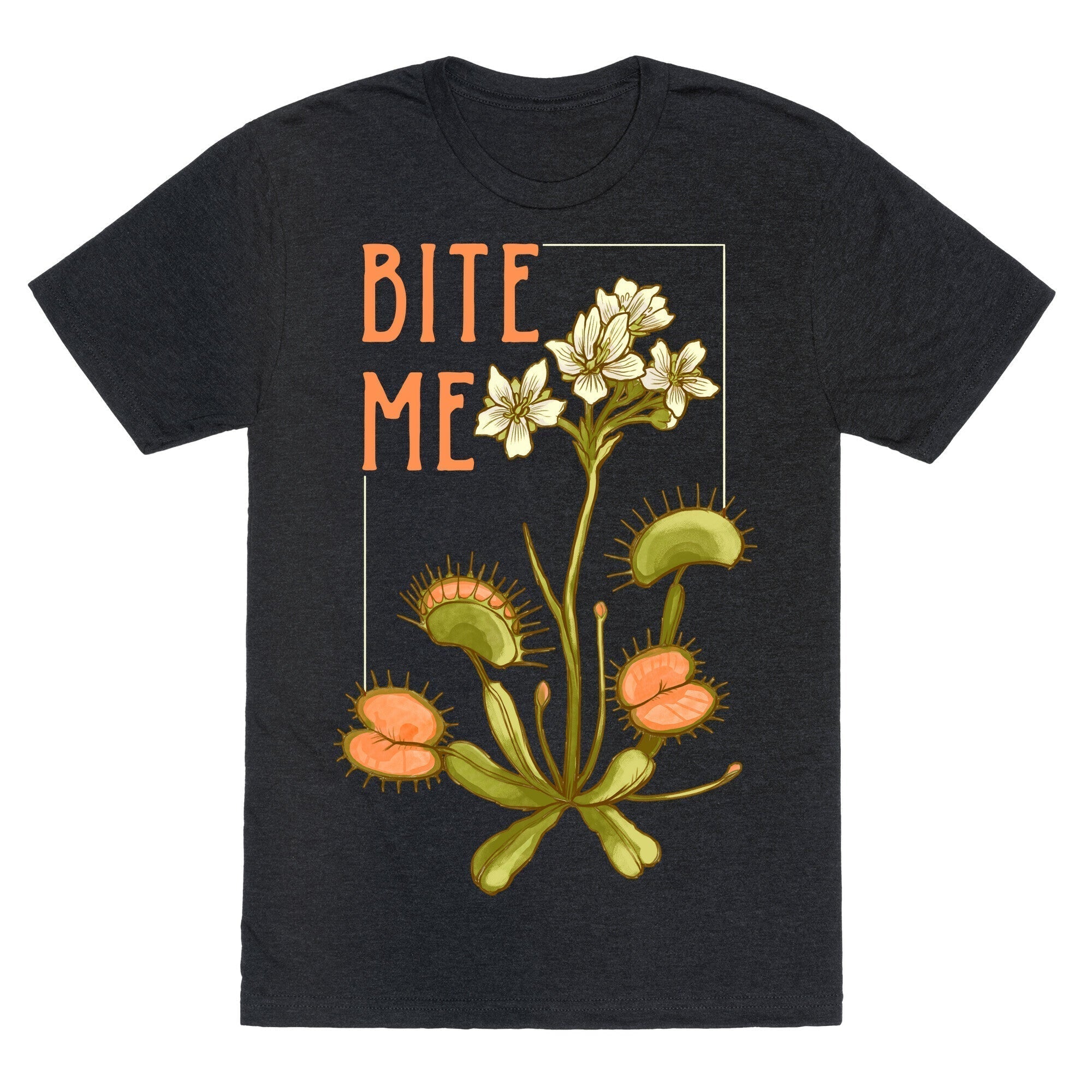 Bite Me Venus Flytrap Triblend Style001 T-Shirts, Hoodie, Sweatshirt - T-Shirt, Sweatshirt, Hoodie