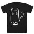 Ghost Cat (White) T-Shirts, Hoodie, Sweatshirt - T-Shirt, Sweatshirt, Hoodie