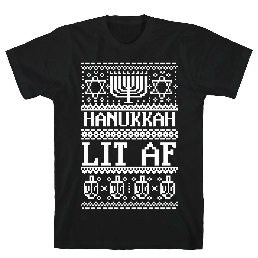Hanukkah Lit AF T-Shirts, Hoodie, Sweatshirt - T-Shirt, Sweatshirt, Hoodie