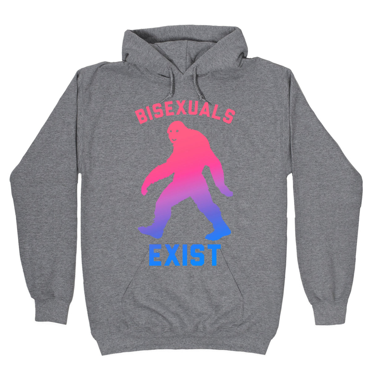 Bisexuals Exist Sasquatch T-Shirts, Hoodie, Sweatshirt - T-Shirt, Sweatshirt, Hoodie