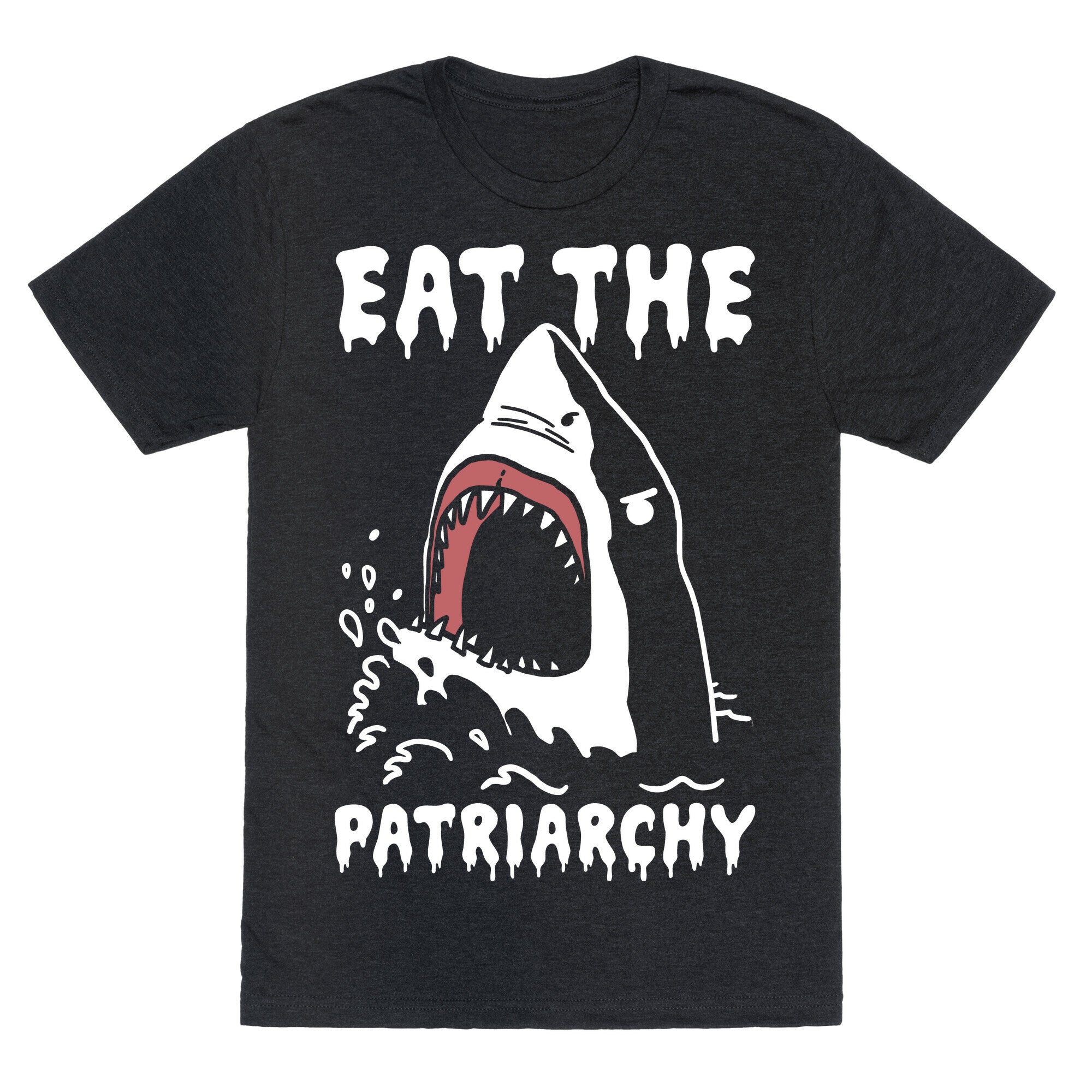 Eat Patriarchy Shark Triblend T-Shirts, Hoodie, Sweatshirt - T-Shirt, Sweatshirt, Hoodie
