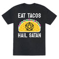 Eat Tacos Hail Satan Triblend T-Shirts, Hoodie, Sweatshirt - T-Shirt, Sweatshirt, Hoodie