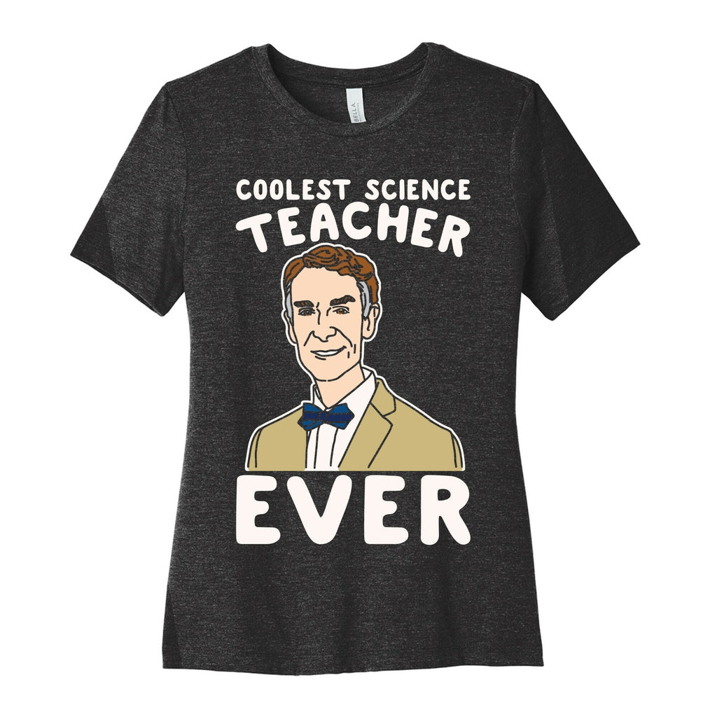 Coolest Science Teacher Ever Bill Nye White Print Cotton T-Shirts, Hoodie, Sweatshirt - T-Shirt, Sweatshirt, Hoodie
