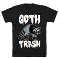 Goth Trash Raccoon White Print T-Shirts, Hoodie, Sweatshirt - T-Shirt, Sweatshirt, Hoodie