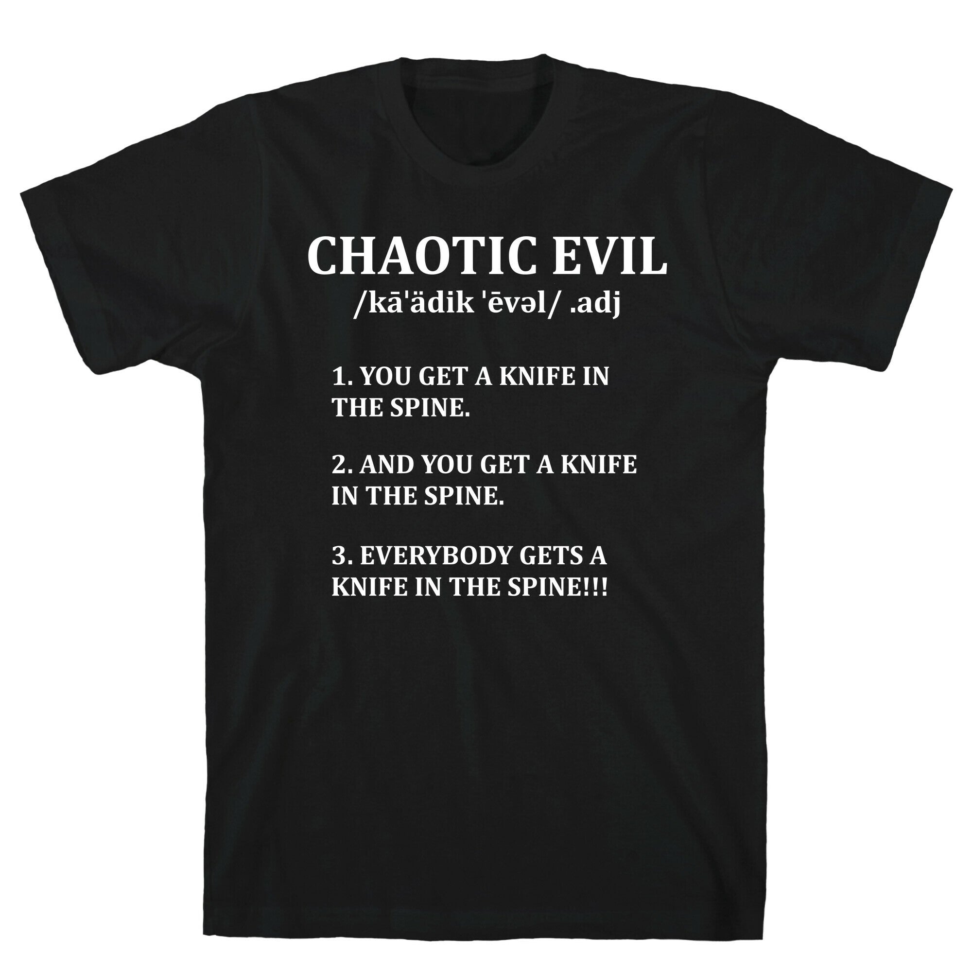 Chaotic Evil Definition T-Shirts, Hoodie, Sweatshirt - T-Shirt, Sweatshirt, Hoodie