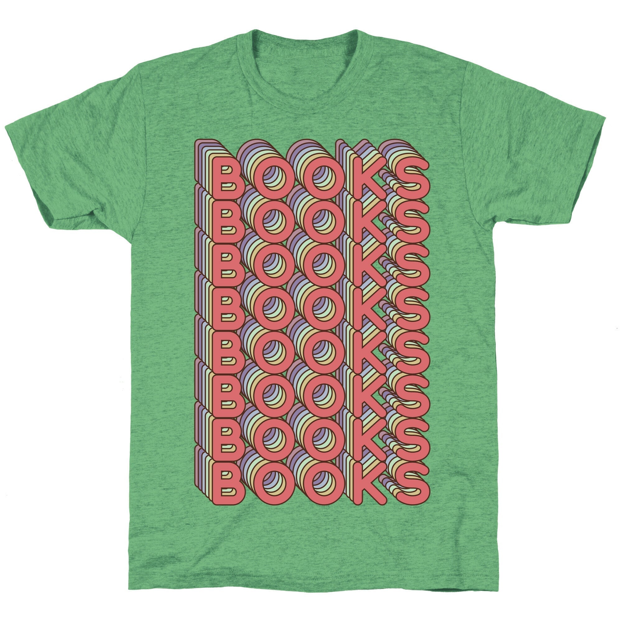 Books Retro Rainbow Triblend Style001 T-Shirts, Hoodie, Sweatshirt - T-Shirt, Sweatshirt, Hoodie