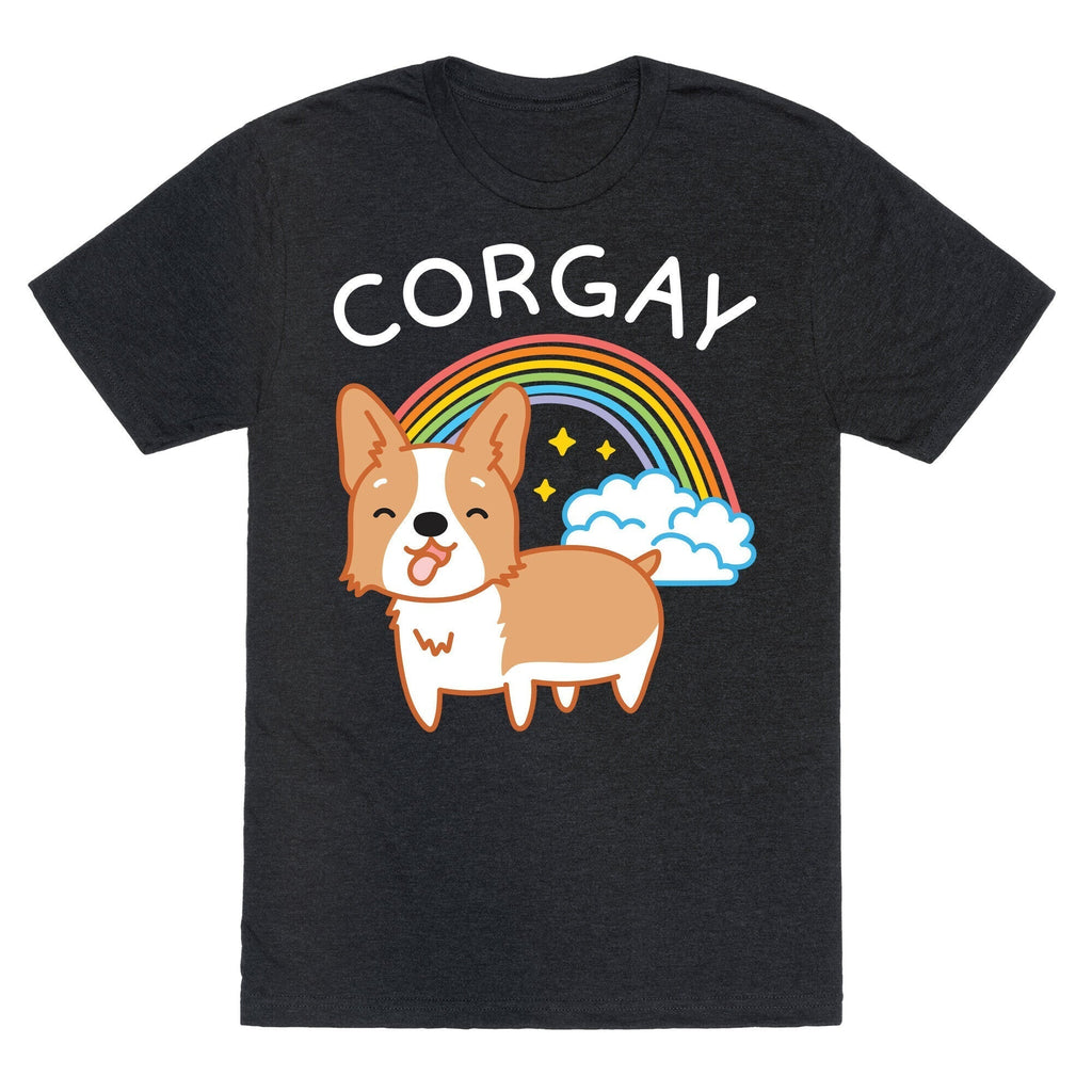 Corgay Gay Corgi Triblend T-Shirts, Hoodie, Sweatshirt - T-Shirt, Sweatshirt, Hoodie