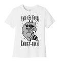 Eat GOSH DaNGT RICH Raccoon Cotton T-Shirts, Hoodie, Sweatshirt - T-Shirt, Sweatshirt, Hoodie
