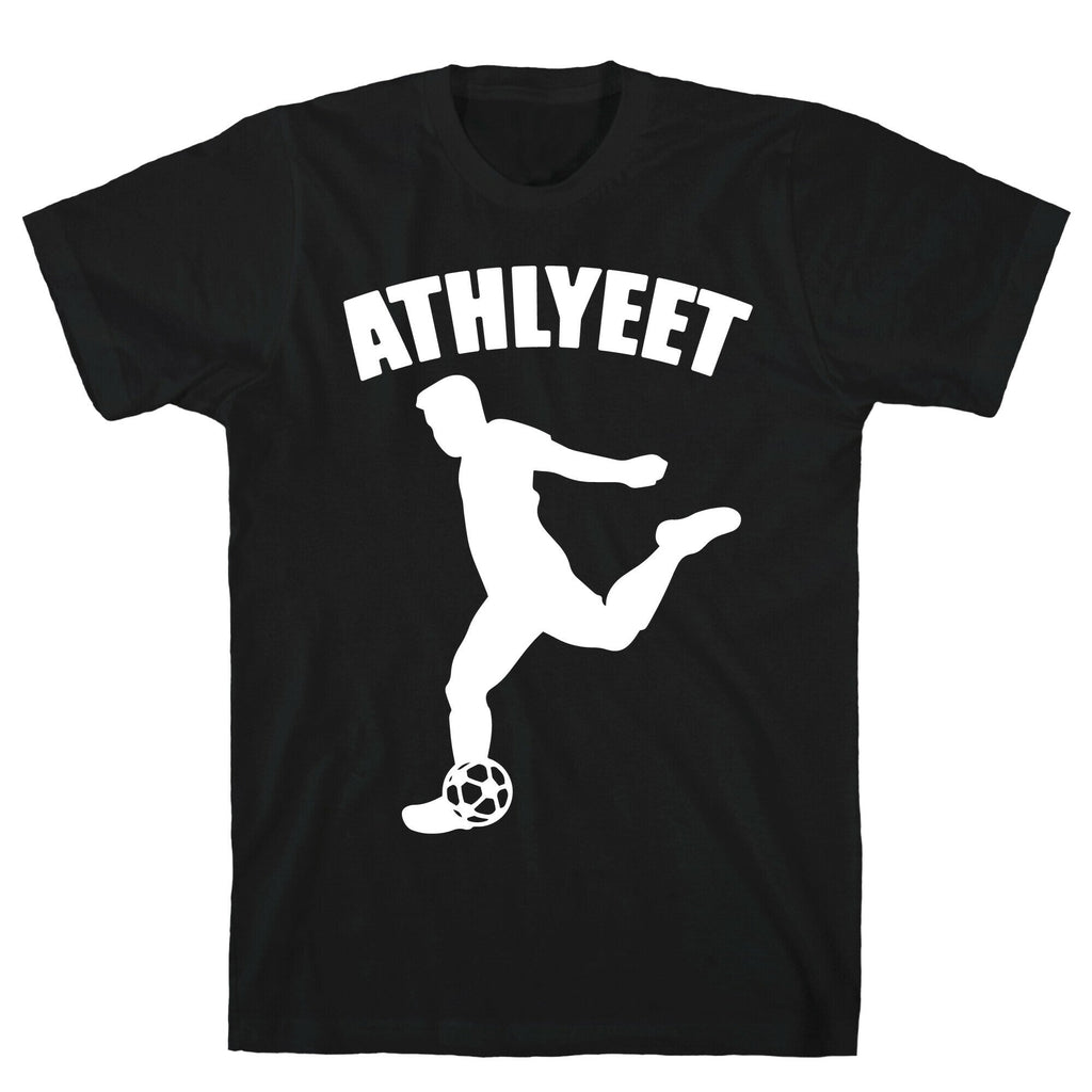 Athlyeet Soccer White Print T-Shirts, Hoodie, Sweatshirt - T-Shirt, Sweatshirt, Hoodie