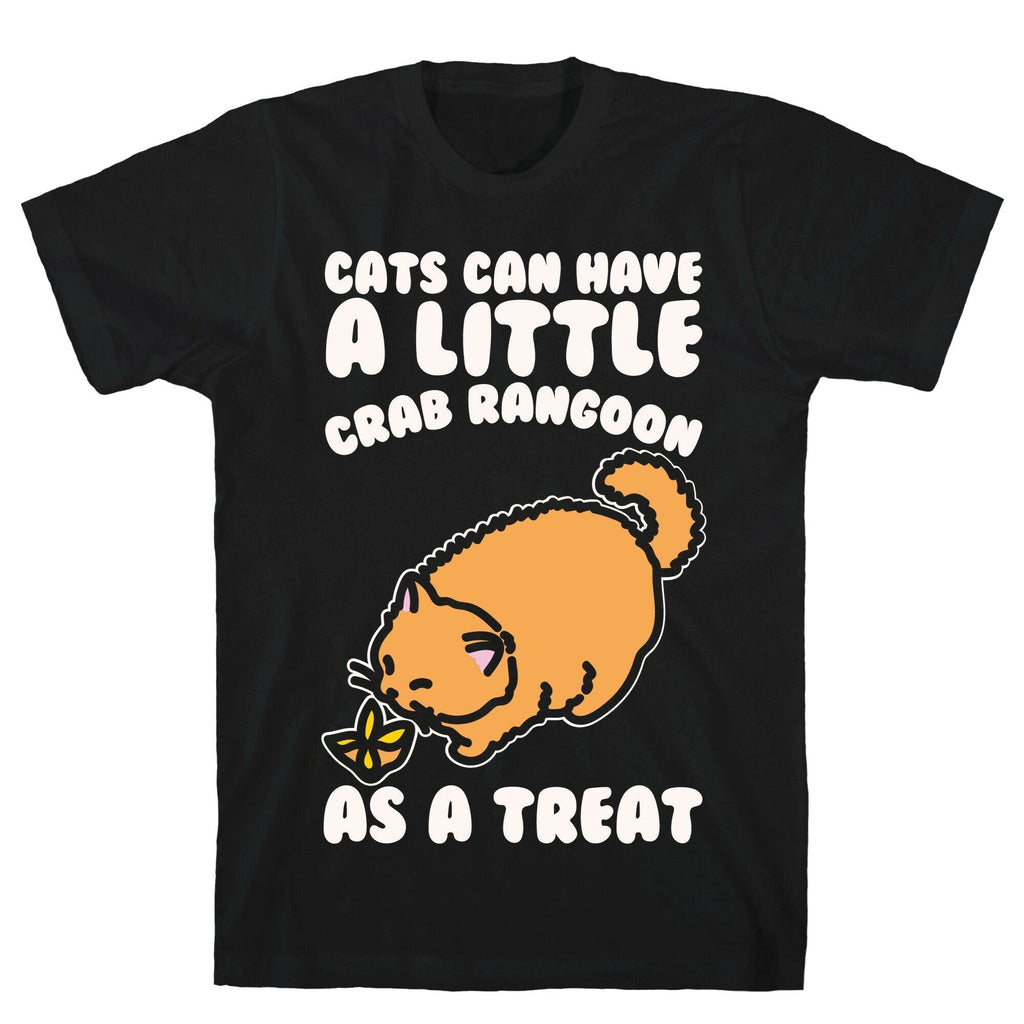 Cats Can Have Little Crab Rangoon As Treat White Print T-Shirts, Hoodie, Sweatshirt - T-Shirt, Sweatshirt, Hoodie