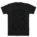 Black White Plant Pattern T-Shirts, Hoodie, Sweatshirt - T-Shirt, Sweatshirt, Hoodie
