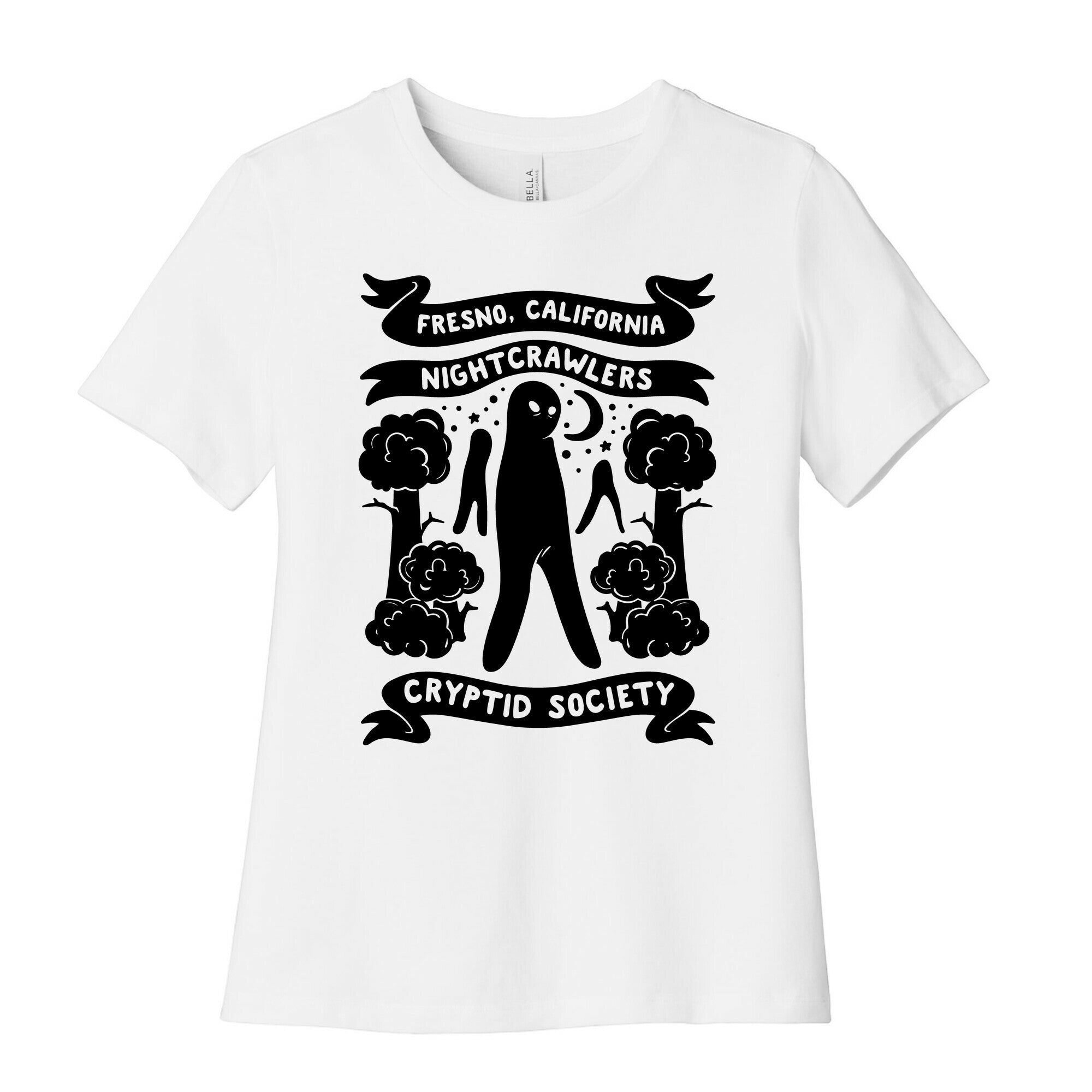 Fresno Nightcrawlers Cryptid Society Cotton T-Shirts, Hoodie, Sweatshirt - T-Shirt, Sweatshirt, Hoodie