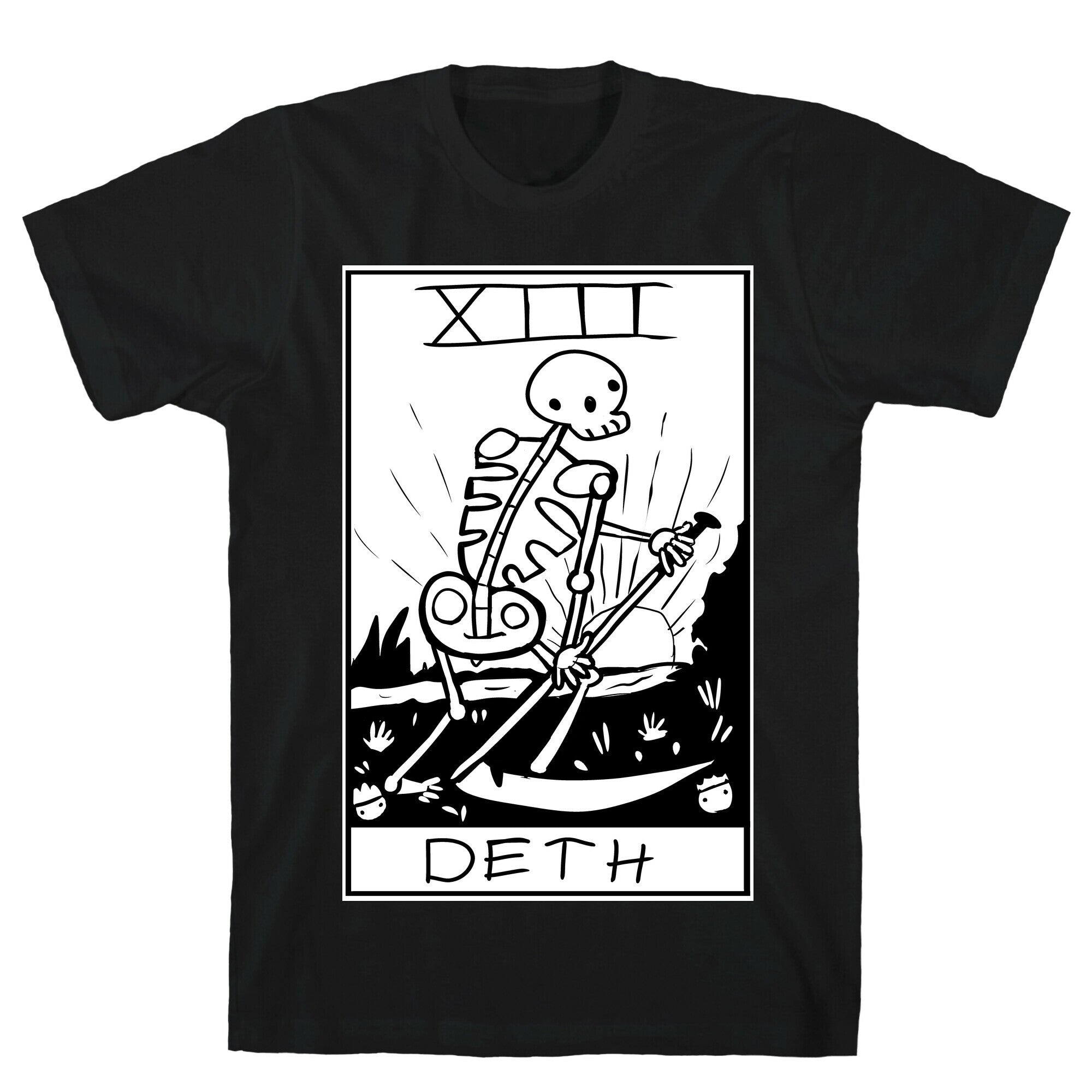 Badly Drawn Tarots: Death T-Shirts, Hoodie, Sweatshirt - T-Shirt, Sweatshirt, Hoodie