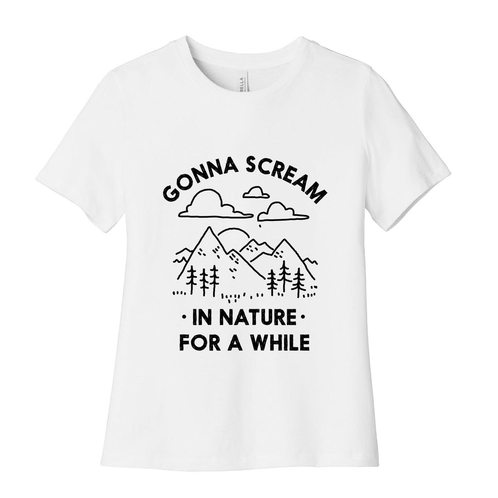 Gonna Scream Nature While Cotton T-Shirts, Hoodie, Sweatshirt - T-Shirt, Sweatshirt, Hoodie