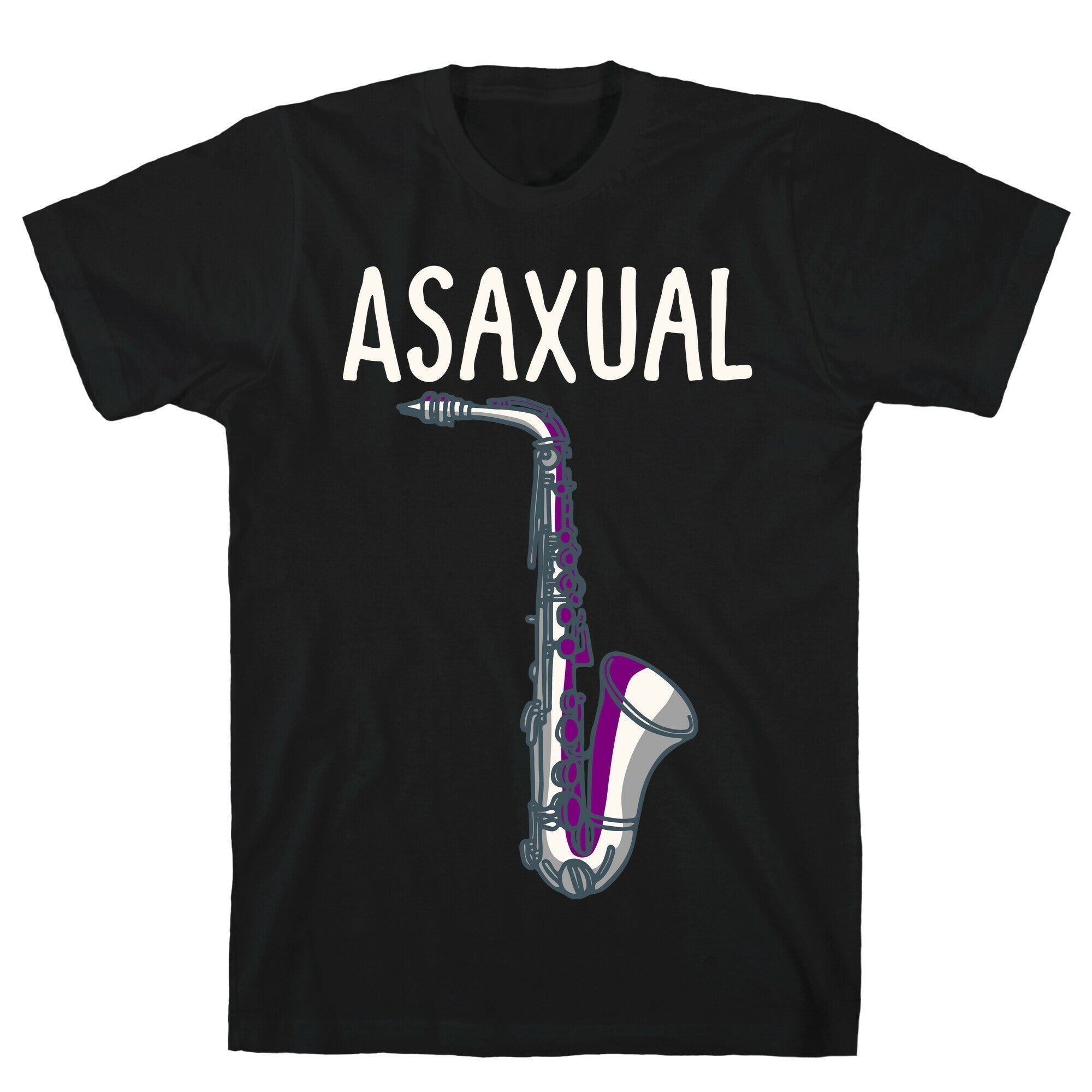 Asaxual White Print T-Shirts, Hoodie, Sweatshirt - T-Shirt, Sweatshirt, Hoodie