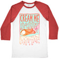 Cream Me Daddy Cannoli Baseball T-Shirts, Hoodie, Sweatshirt - T-Shirt, Sweatshirt, Hoodie