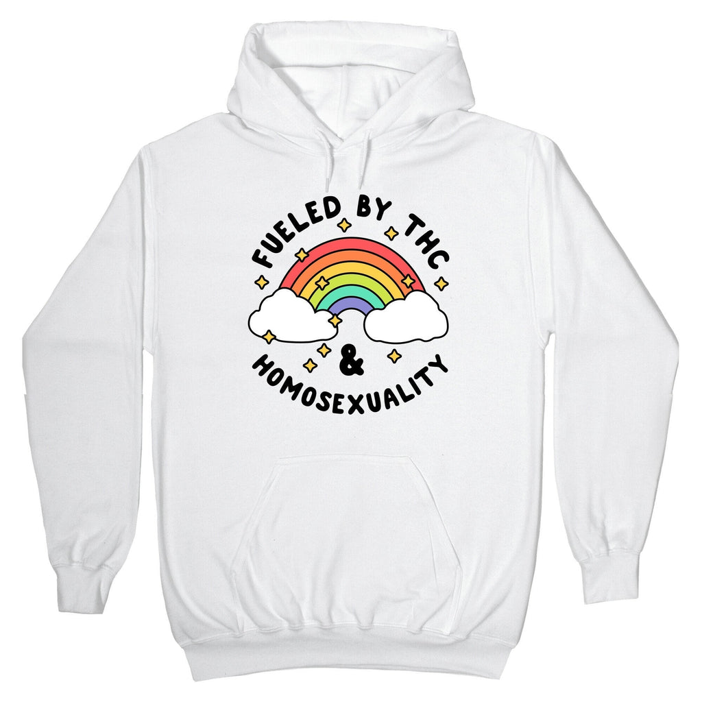 Fueled THC & Homosexuality T-Shirts, Hoodie, Sweatshirt - T-Shirt, Sweatshirt, Hoodie