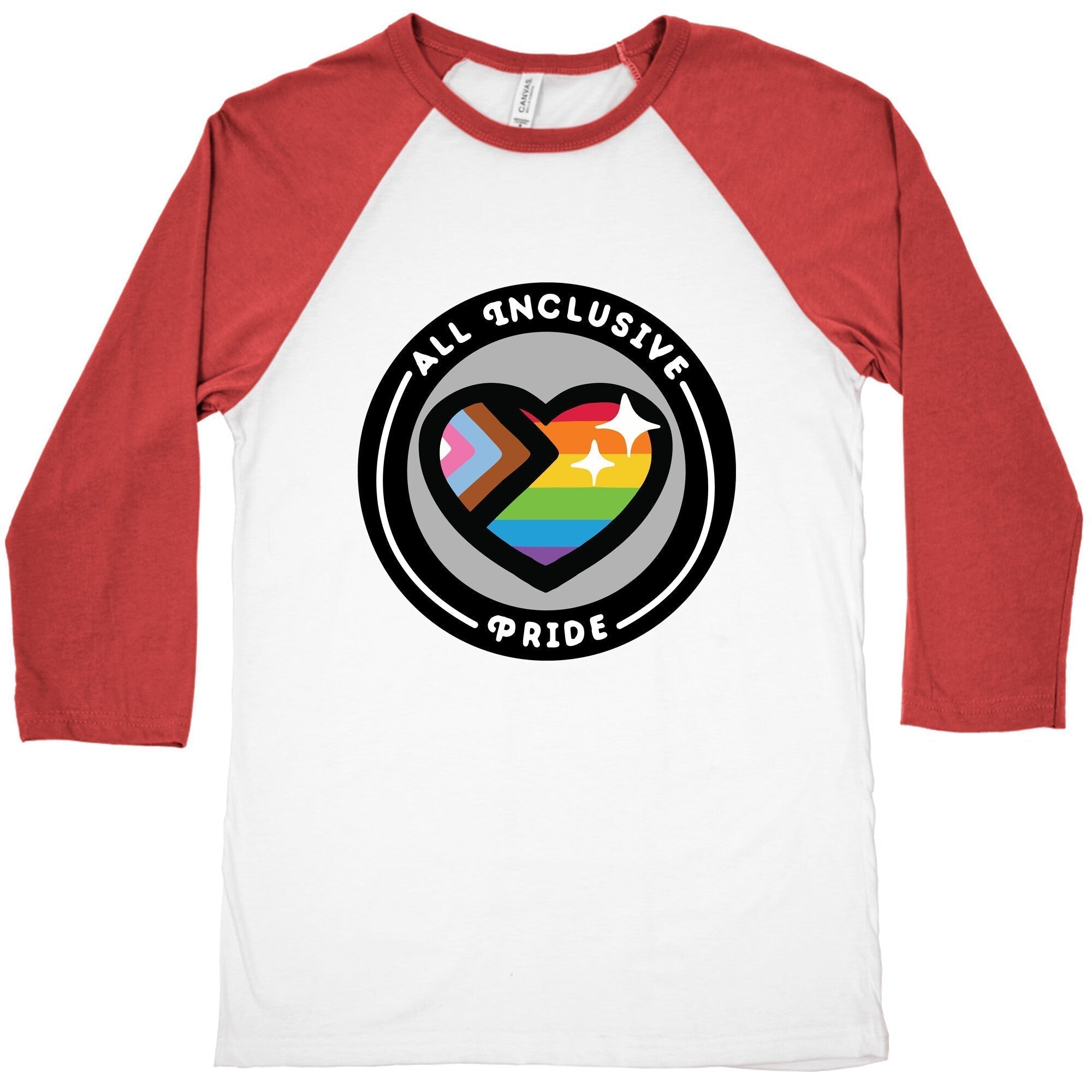 All Inclusive Pride Patch Baseball T-Shirts, Hoodie, Sweatshirt - T-Shirt, Sweatshirt, Hoodie