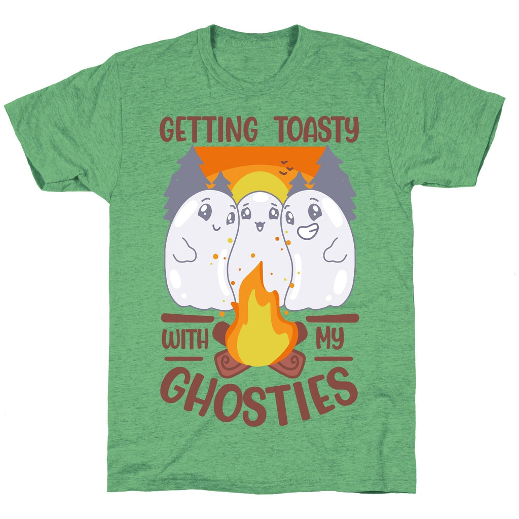 Getting Toasty My Ghosties Triblend T-Shirts, Hoodie, Sweatshirt - T-Shirt, Sweatshirt, Hoodie
