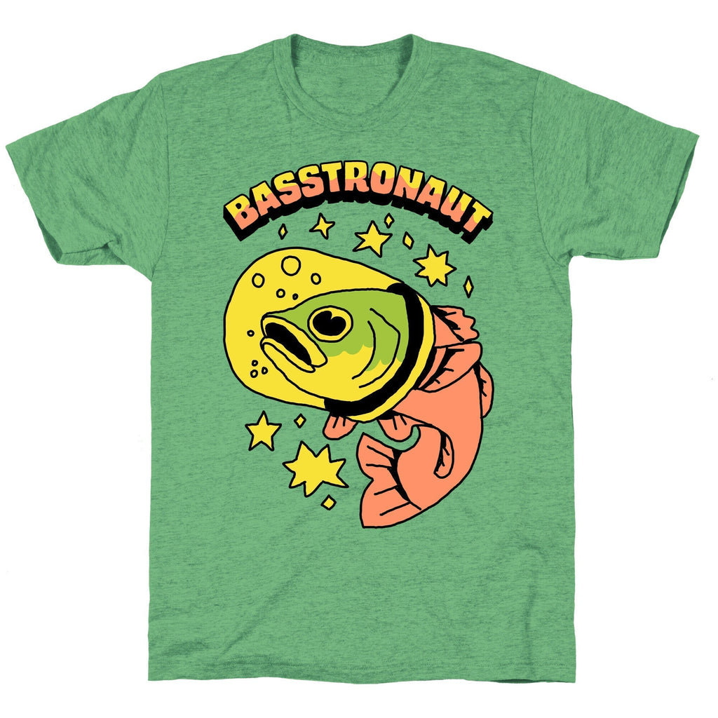 Basstronaut Triblend T-Shirts, Hoodie, Sweatshirt - T-Shirt, Sweatshirt, Hoodie