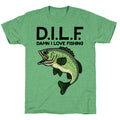 D.I.L.F. Damn I Love Fishing Triblend T-Shirts, Hoodie, Sweatshirt - T-Shirt, Sweatshirt, Hoodie