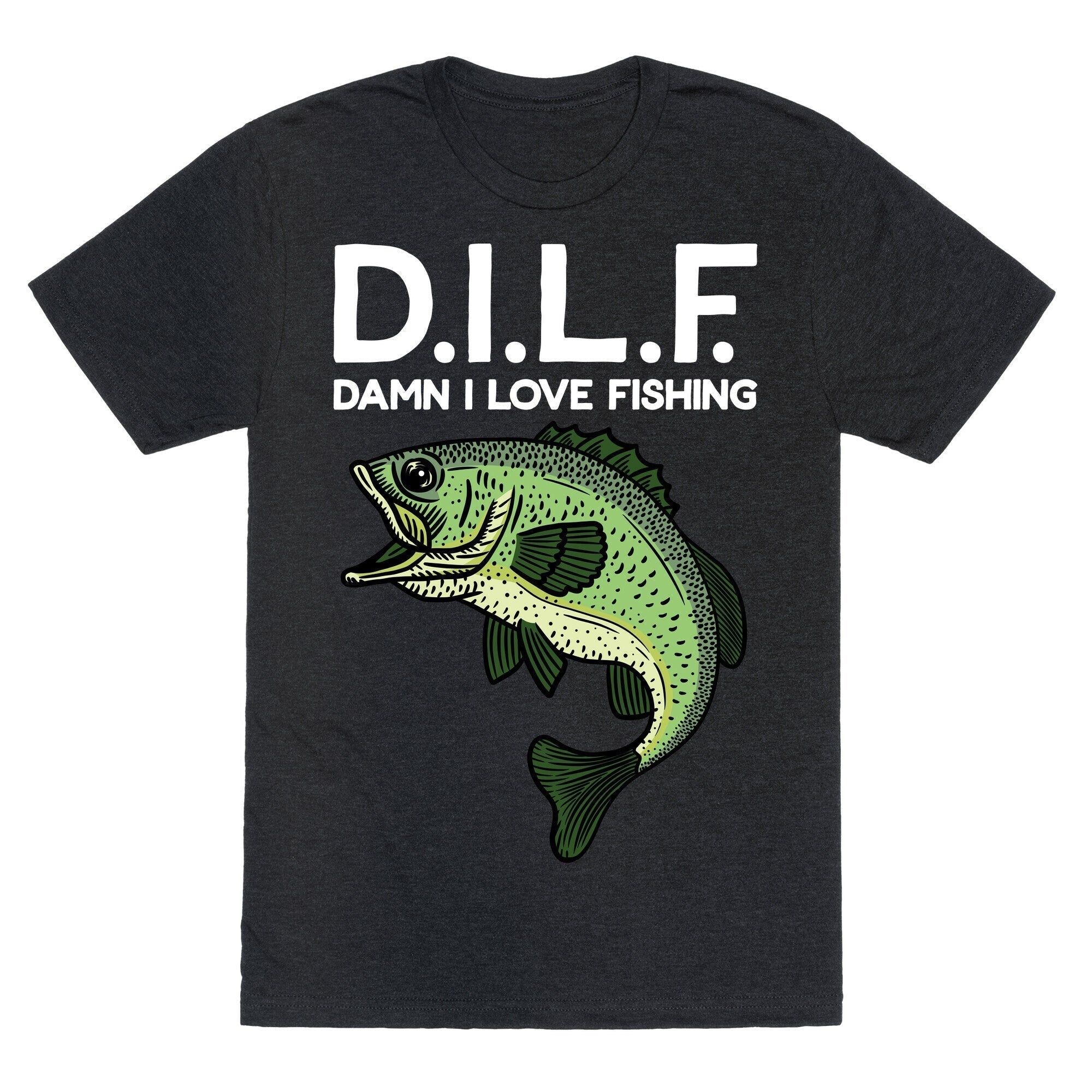 D.I.L.F. Damn I Love Fishing Triblend Style001 T-Shirts, Hoodie, Sweatshirt - T-Shirt, Sweatshirt, Hoodie