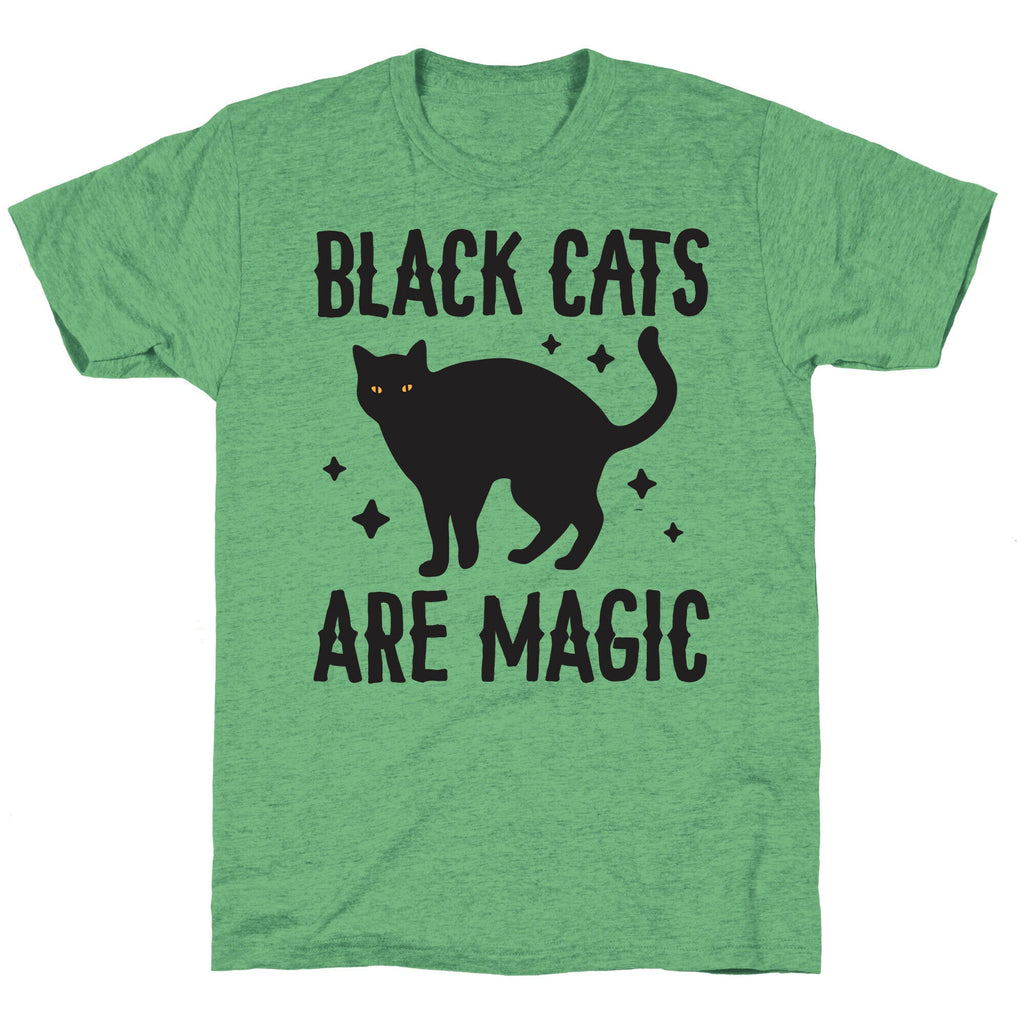 Black Cats Are Magic Triblend T-Shirts, Hoodie, Sweatshirt - T-Shirt, Sweatshirt, Hoodie