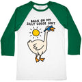 Back My Silly Goose Shit Baseball T-Shirts, Hoodie, Sweatshirt - T-Shirt, Sweatshirt, Hoodie