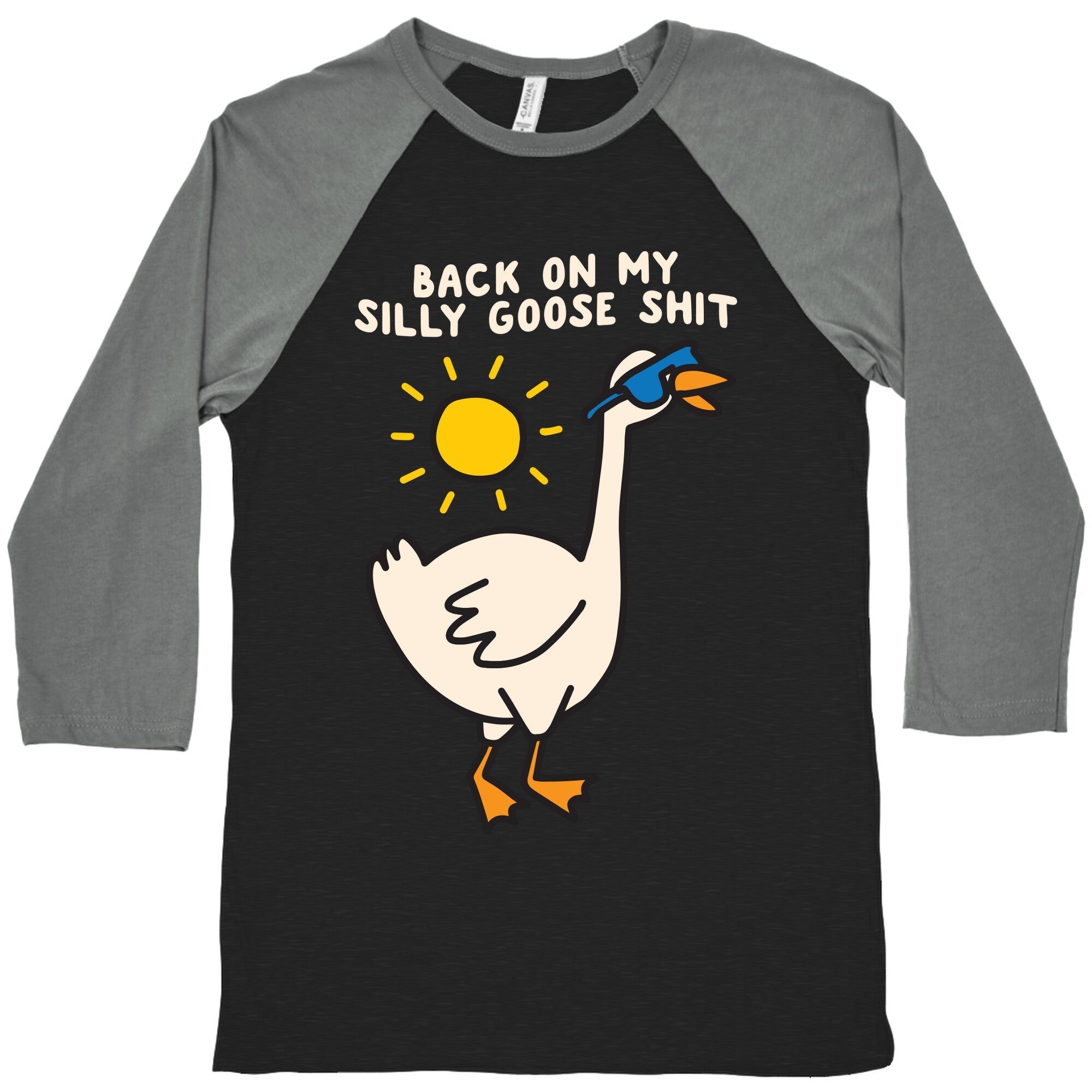 Back My Silly Goose Shit Baseball Style001 T-Shirts, Hoodie, Sweatshirt - T-Shirt, Sweatshirt, Hoodie