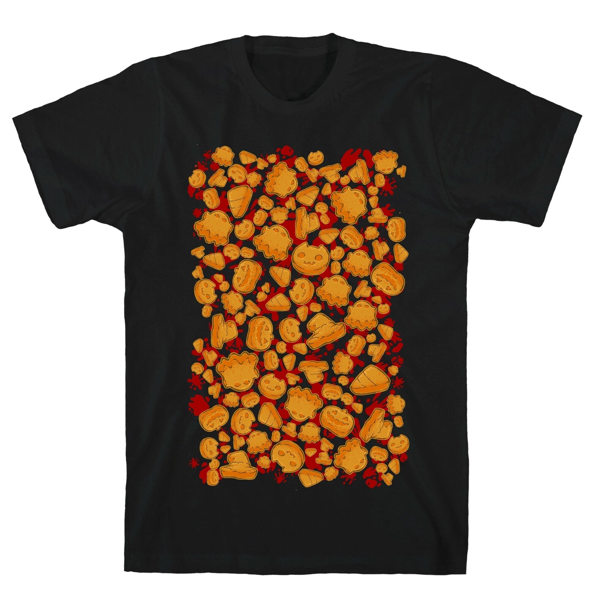 Halloween Nuggies Pattern T-Shirts, Hoodie, Sweatshirt - T-Shirt, Sweatshirt, Hoodie