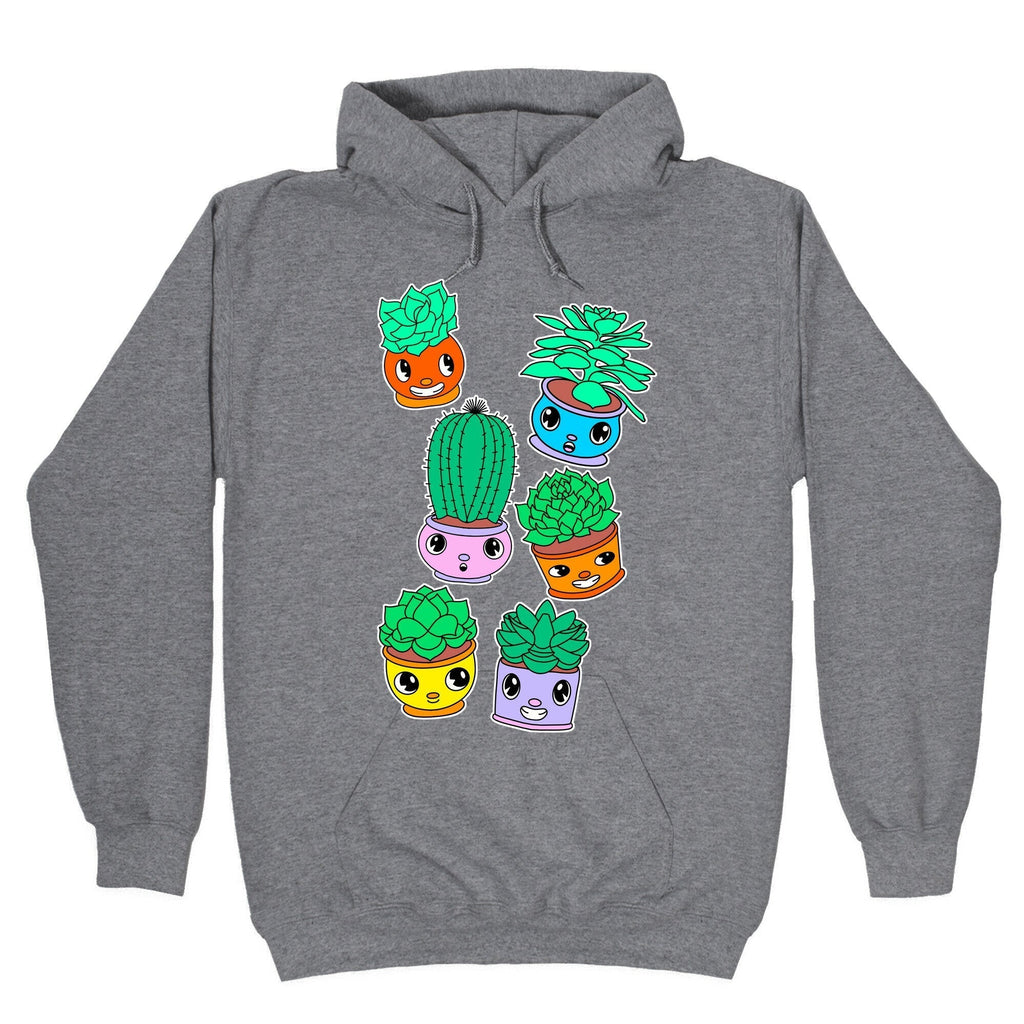 Cute Cartoon Succulents T-Shirts, Hoodie, Sweatshirt - T-Shirt, Sweatshirt, Hoodie