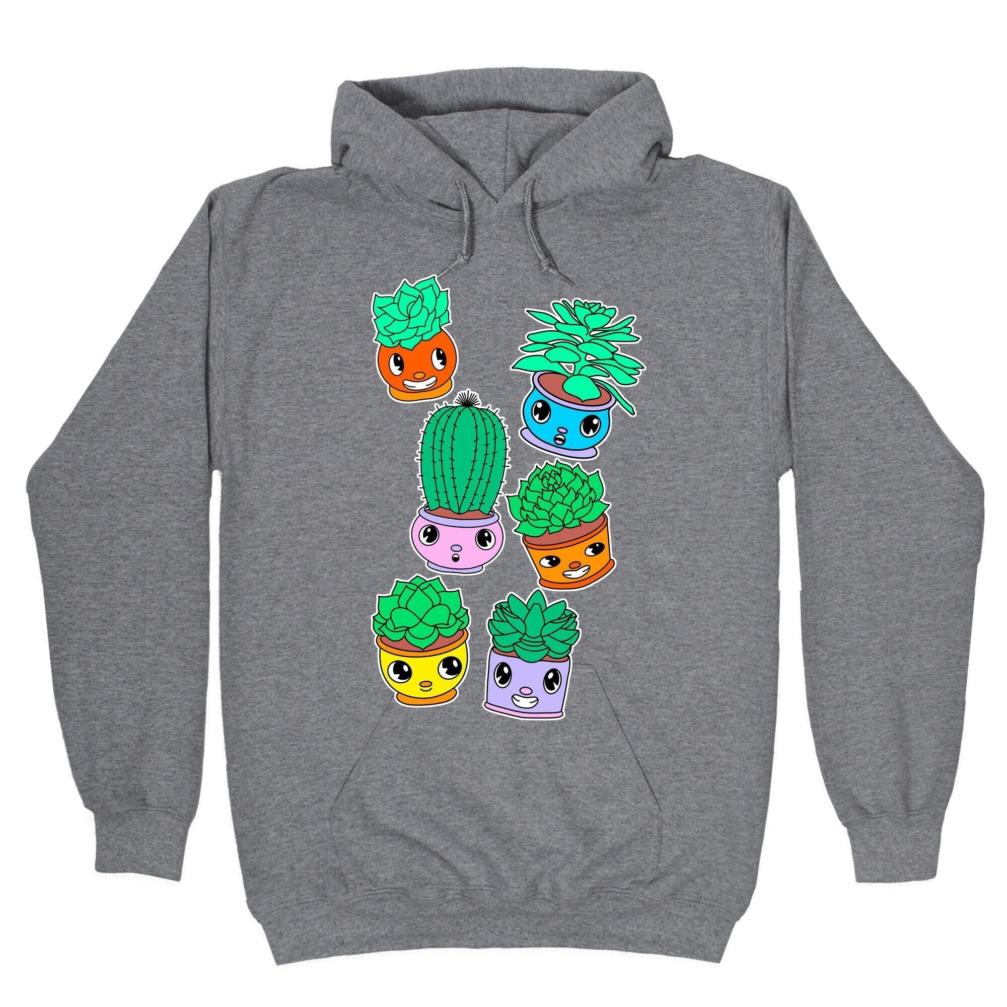 Cute Cartoon Succulents T-Shirts, Hoodie, Sweatshirt - T-Shirt, Sweatshirt, Hoodie