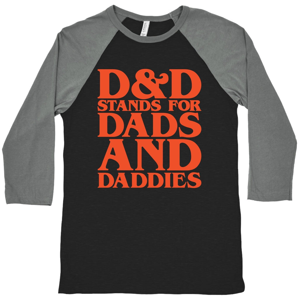 D & D Stands Dads Daddies Parody Baseball T-Shirts, Hoodie, Sweatshirt - T-Shirt, Sweatshirt, Hoodie