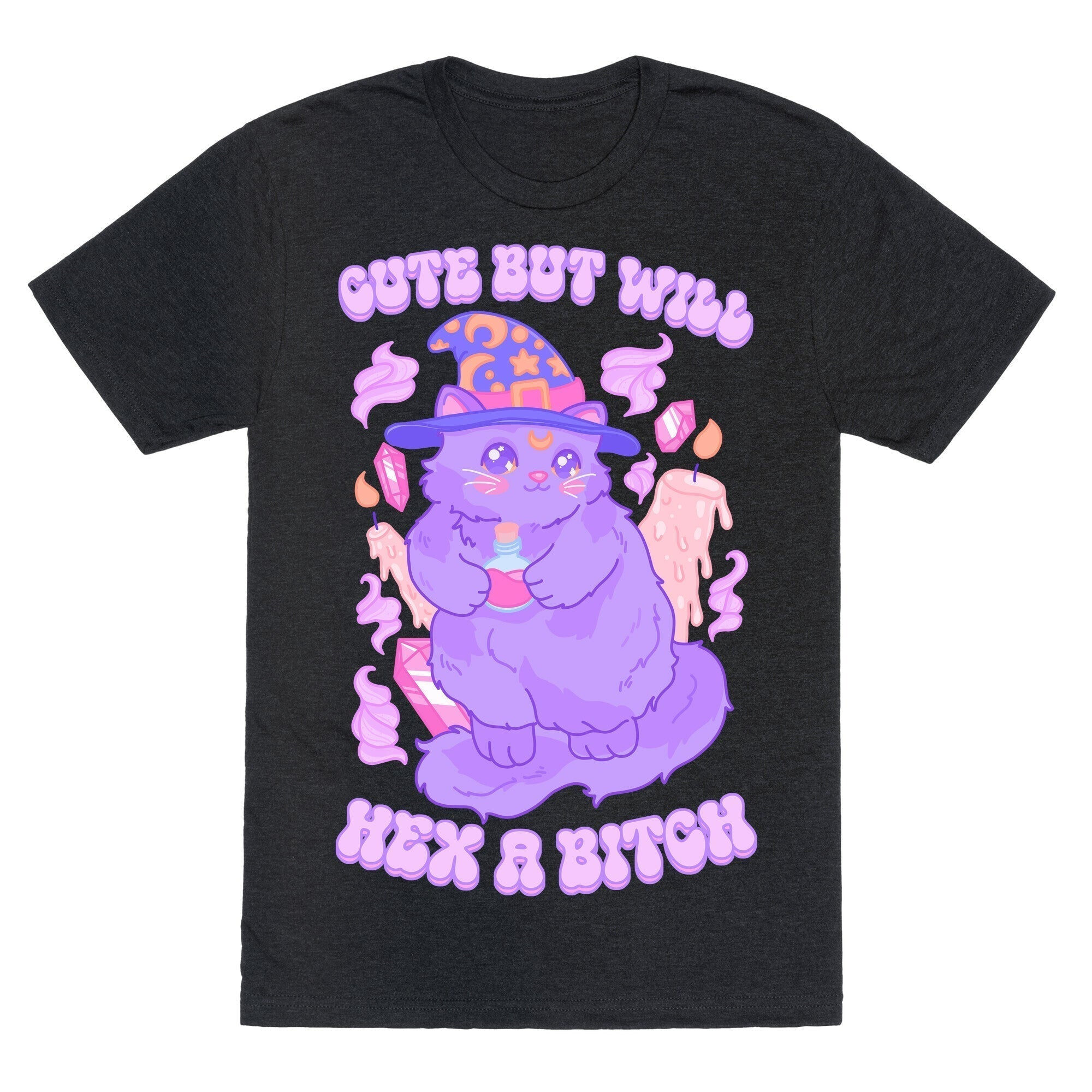 Cute But Will Hex Bitch Cat Triblend T-Shirts, Hoodie, Sweatshirt - T-Shirt, Sweatshirt, Hoodie