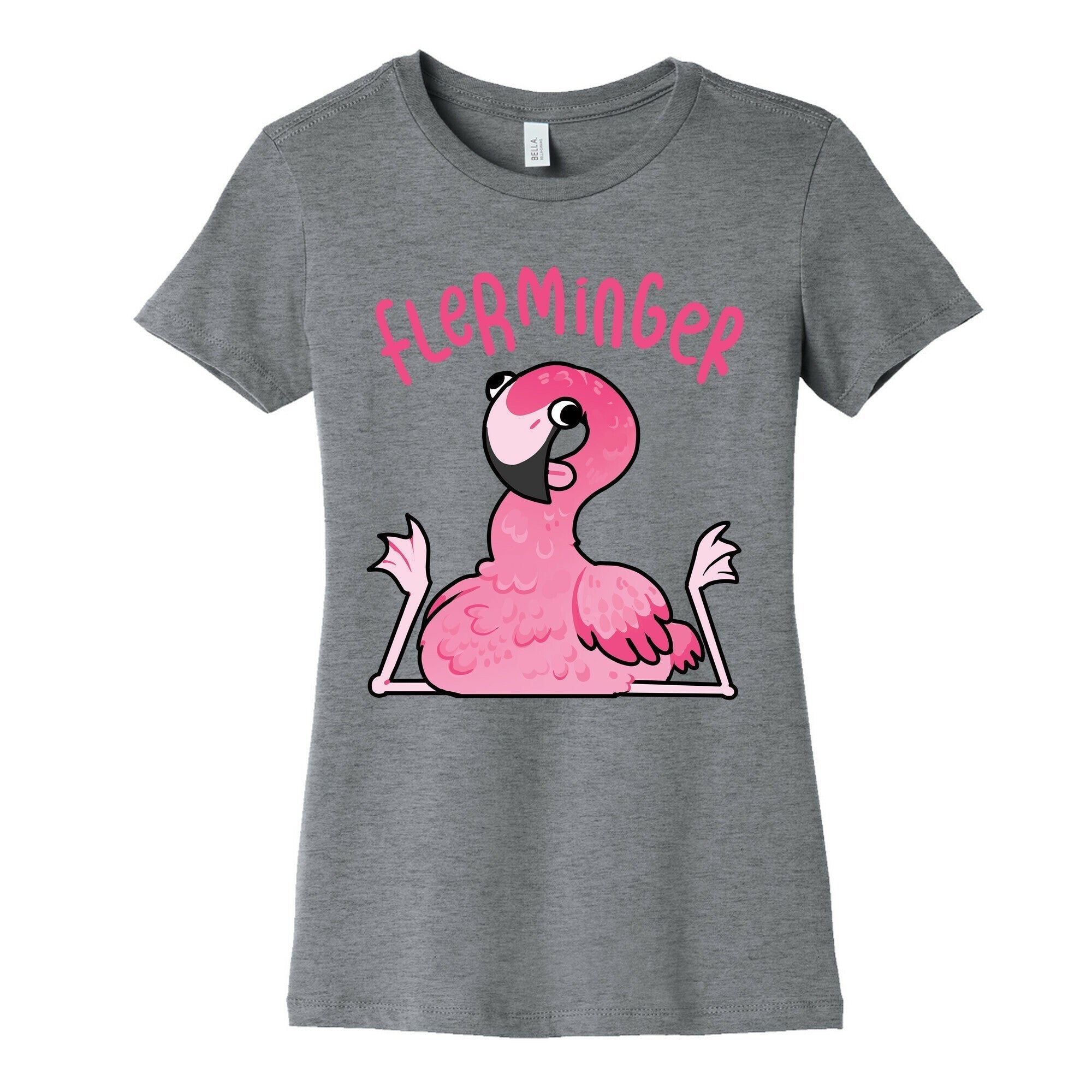 Derpy Flamingo Flerminger Cotton T-Shirts, Hoodie, Sweatshirt - T-Shirt, Sweatshirt, Hoodie