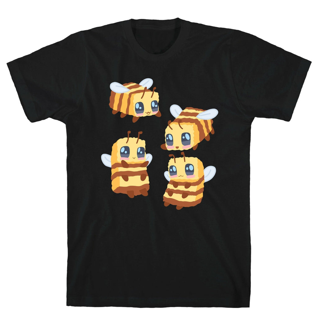 Cute Cubic Bee Pattern T-Shirts, Hoodie, Sweatshirt - T-Shirt, Sweatshirt, Hoodie