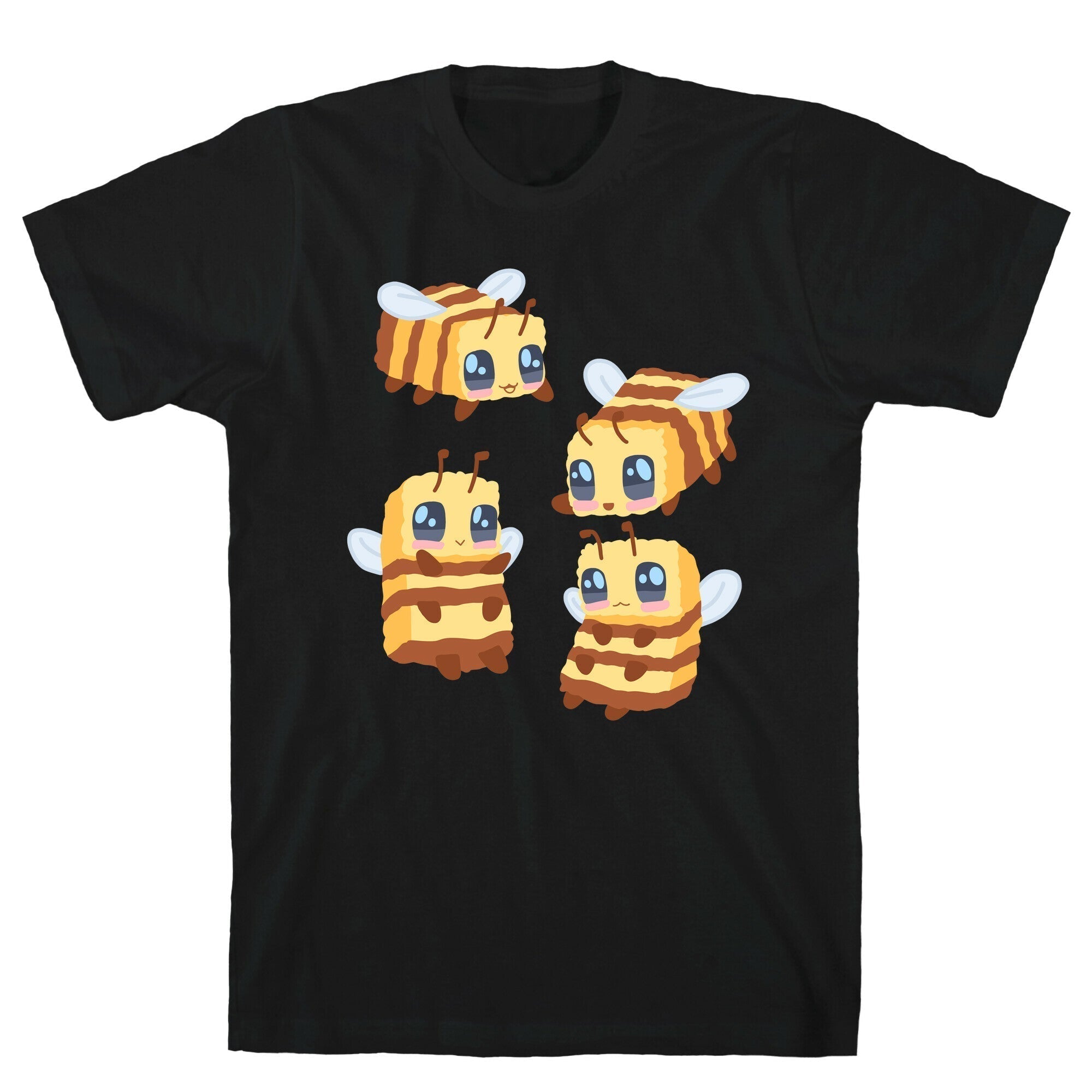 Cute Cubic Bee Pattern T-Shirts, Hoodie, Sweatshirt - T-Shirt, Sweatshirt, Hoodie