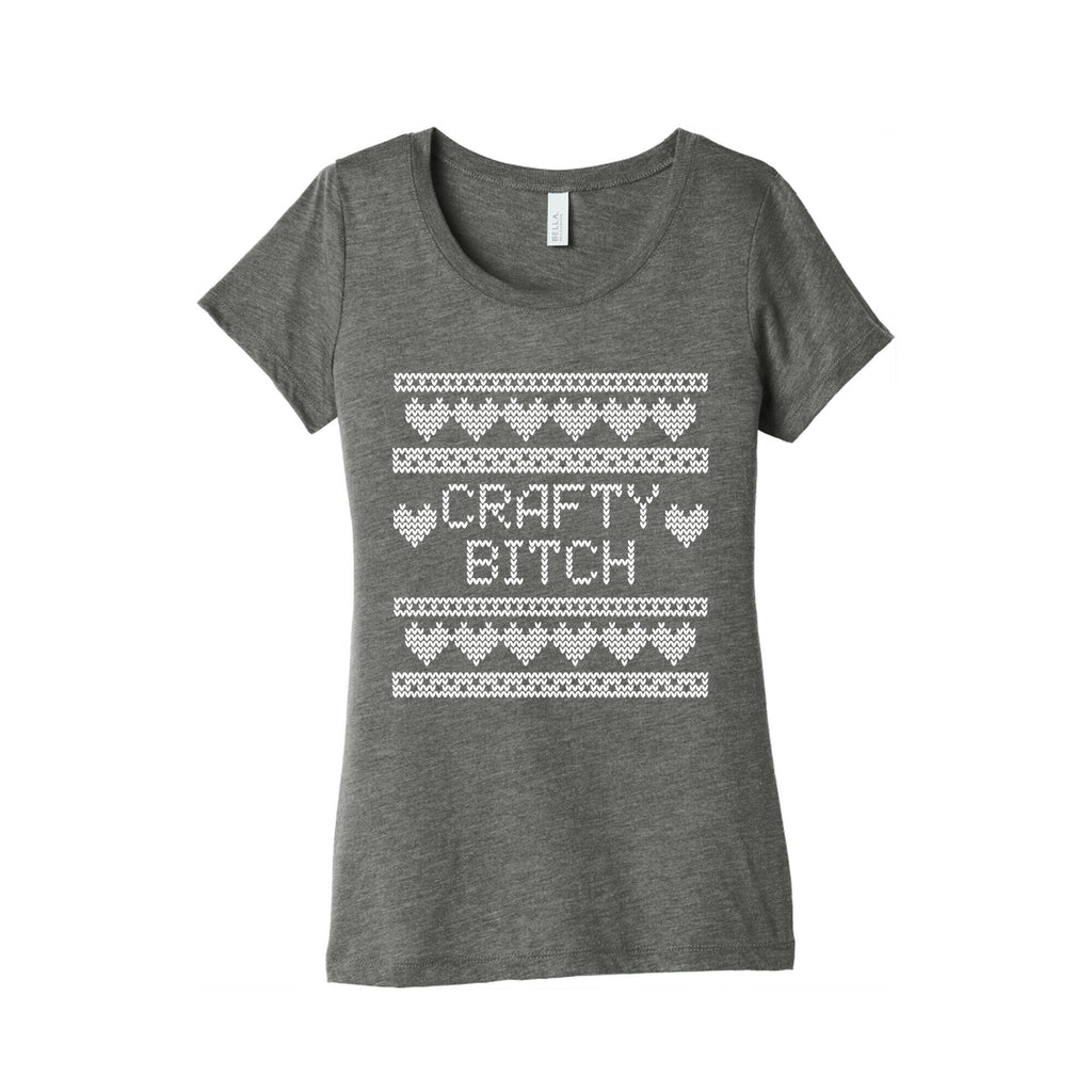 Crafty Bitch Knitting Pattern Triblend T-Shirts, Hoodie, Sweatshirt - T-Shirt, Sweatshirt, Hoodie
