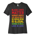 Black Lives Matter List Cotton T-Shirts, Hoodie, Sweatshirt - T-Shirt, Sweatshirt, Hoodie