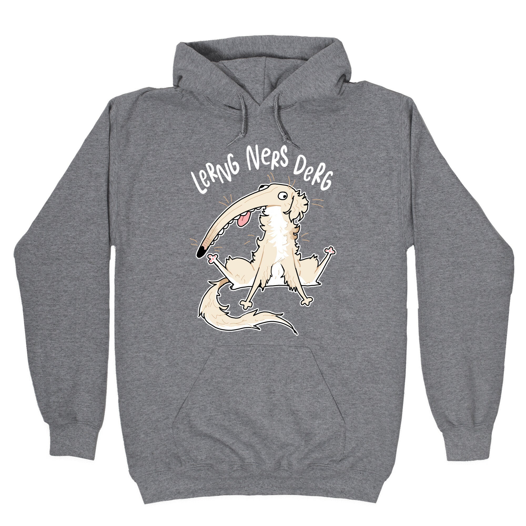 Derpy Dog Borzoi Lerng Ners Derg Style001 T-Shirts, Hoodie, Sweatshirt - T-Shirt, Sweatshirt, Hoodie