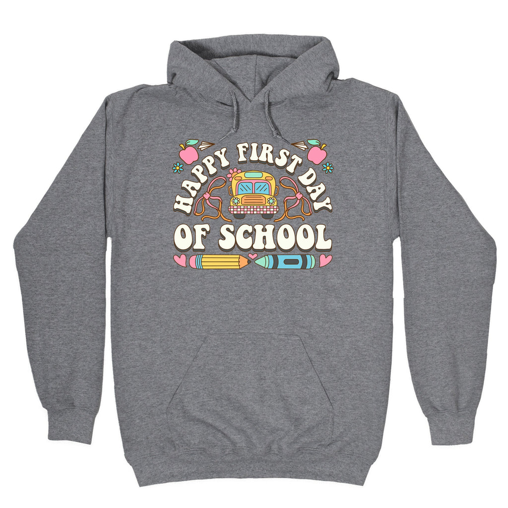 Happy First Day School Style001 T-Shirts, Hoodie, Sweatshirt - T-Shirt, Sweatshirt, Hoodie
