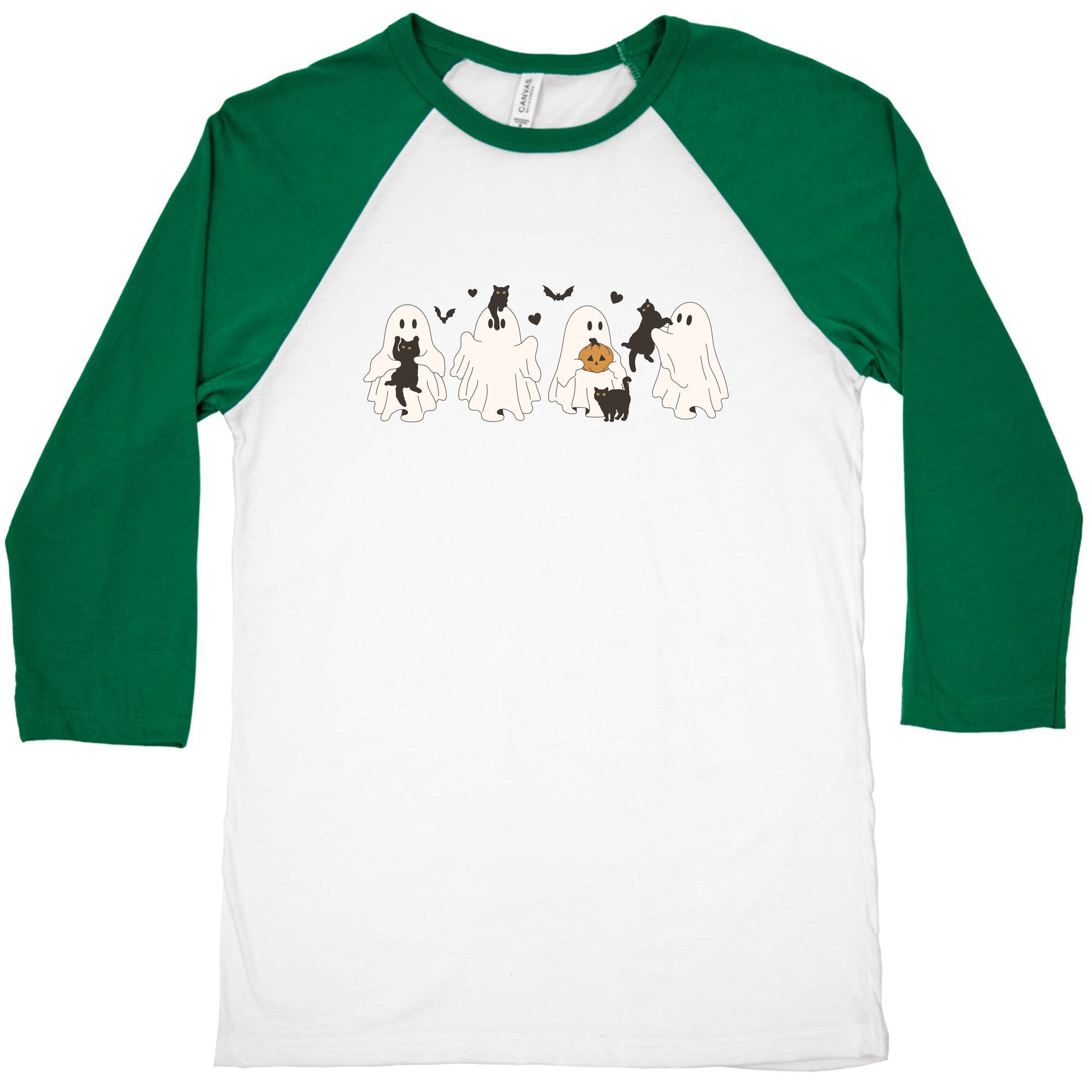 Cute Ghost Cats Baseball T-Shirts, Hoodie, Sweatshirt - T-Shirt, Sweatshirt, Hoodie