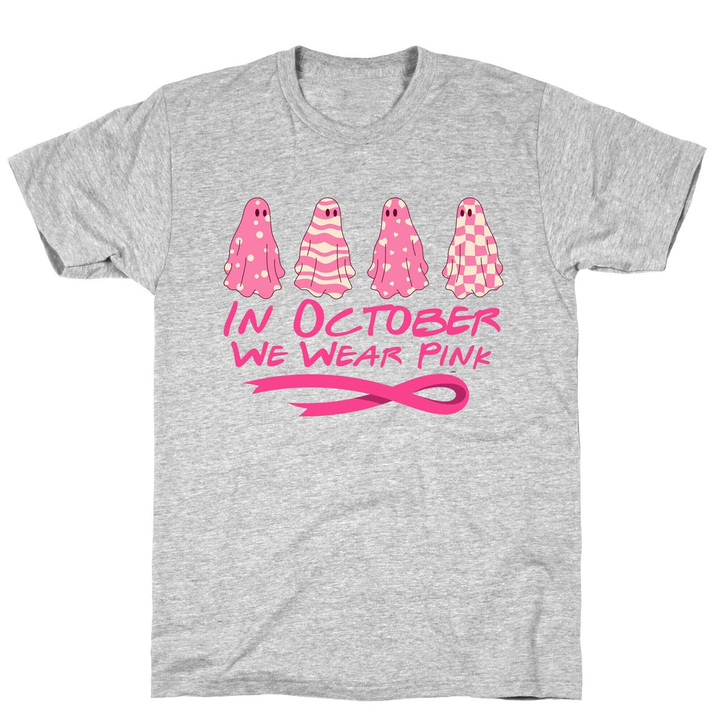 Ghost October Breast Cancer Awareness T-Shirts, Hoodie, Sweatshirt - T-Shirt, Sweatshirt, Hoodie