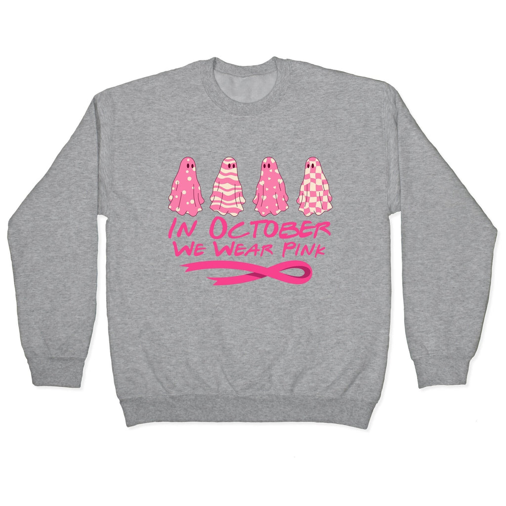 Ghost October Breast Cancer Awareness T-Shirts, Hoodie, Sweatshirt - T-Shirt, Sweatshirt, Hoodie