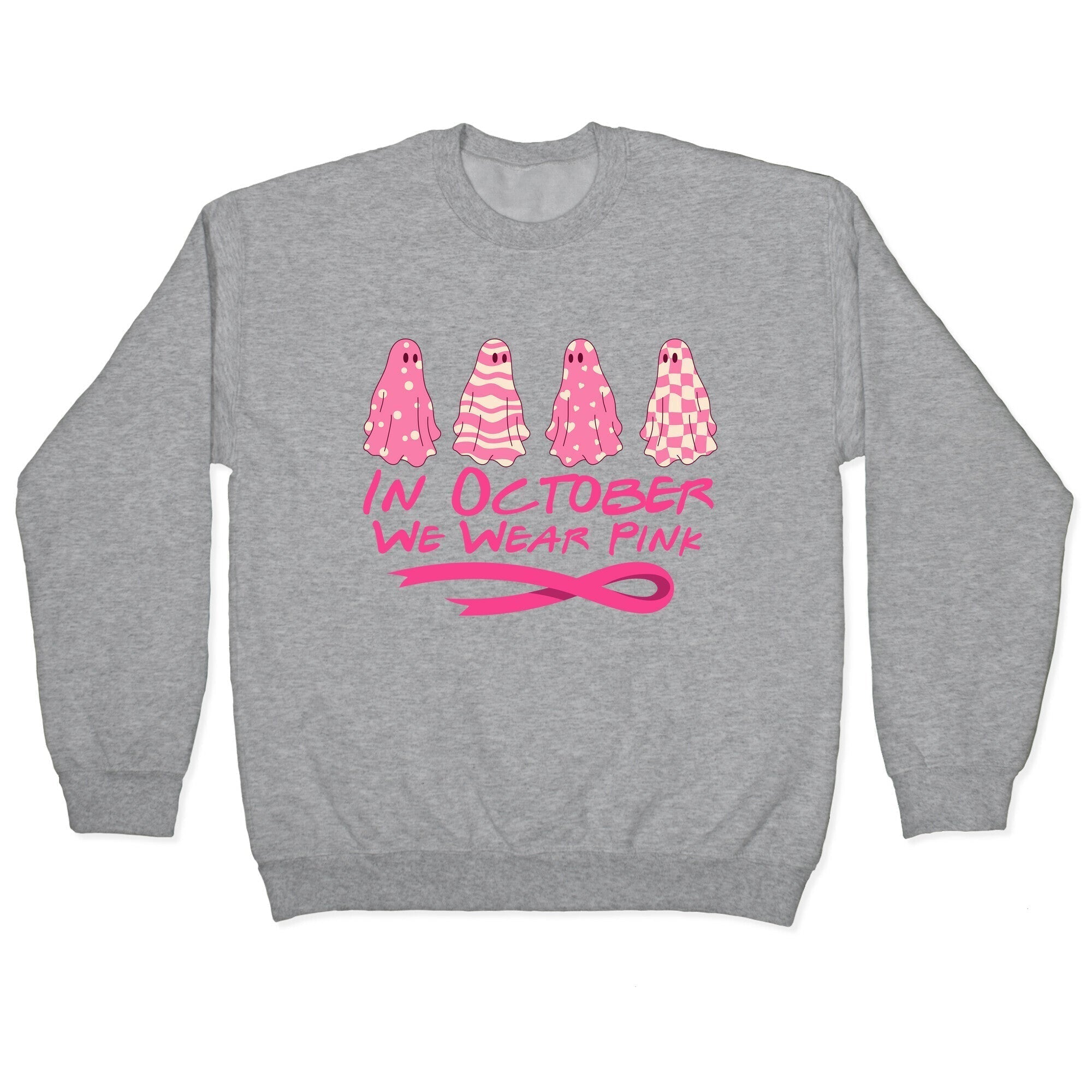 Ghost October Breast Cancer Awareness T-Shirts, Hoodie, Sweatshirt - T-Shirt, Sweatshirt, Hoodie