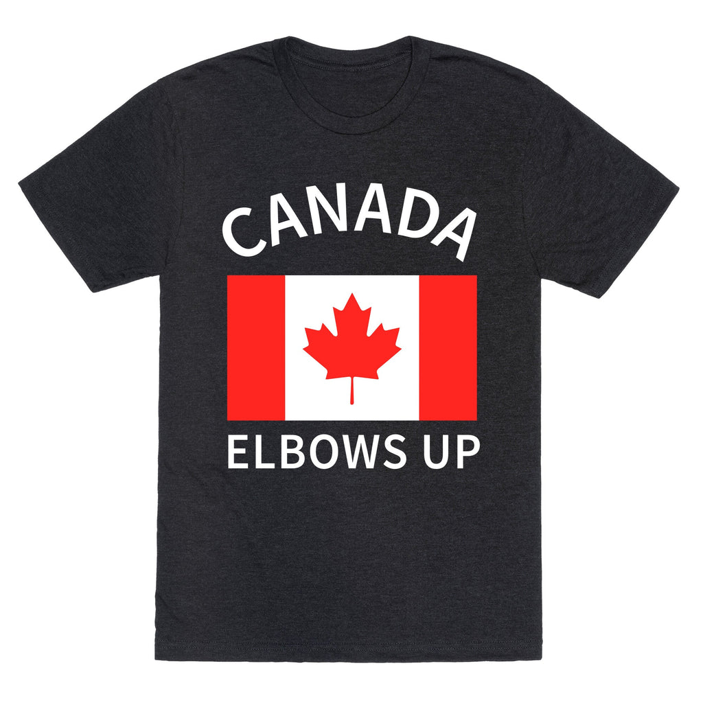 Elbows Up Canada Triblend T-Shirts, Hoodie, Sweatshirt - T-Shirt, Sweatshirt, Hoodie
