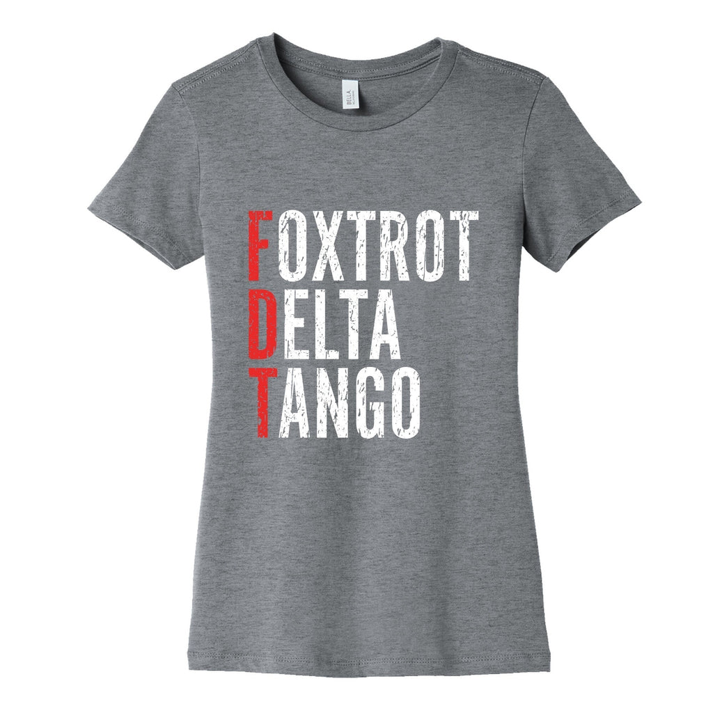 Foxtrot Delta Tango FDT Cotton T-Shirts, Hoodie, Sweatshirt - T-Shirt, Sweatshirt, Hoodie
