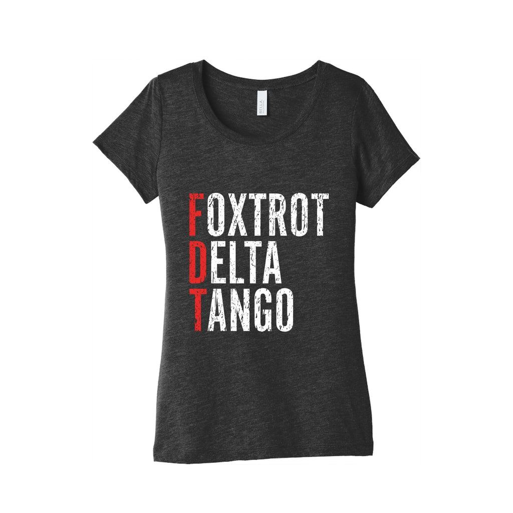Foxtrot Delta Tango FDT Triblend T-Shirts, Hoodie, Sweatshirt - T-Shirt, Sweatshirt, Hoodie