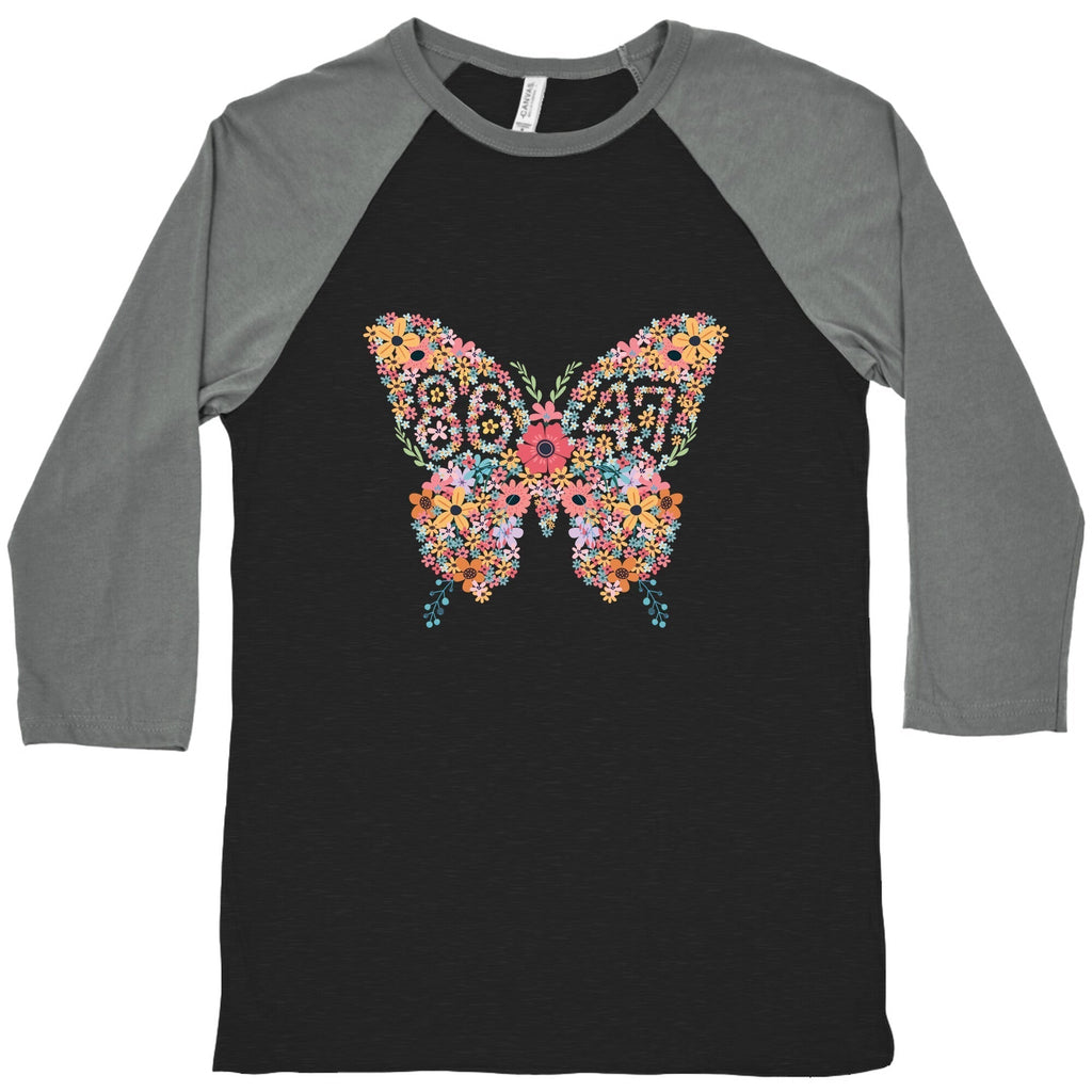8647 Anti Trump Butterfly Baseball T-Shirts, Hoodie, Sweatshirt - T-Shirt, Sweatshirt, Hoodie