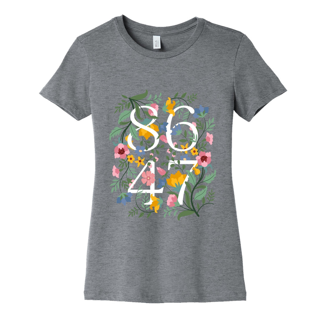 8647 Anti Trump Floral Cotton T-Shirts, Hoodie, Sweatshirt - T-Shirt, Sweatshirt, Hoodie